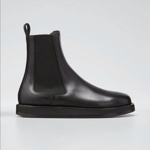 The Row Gaia Calf Leather Boots Sz.7.5